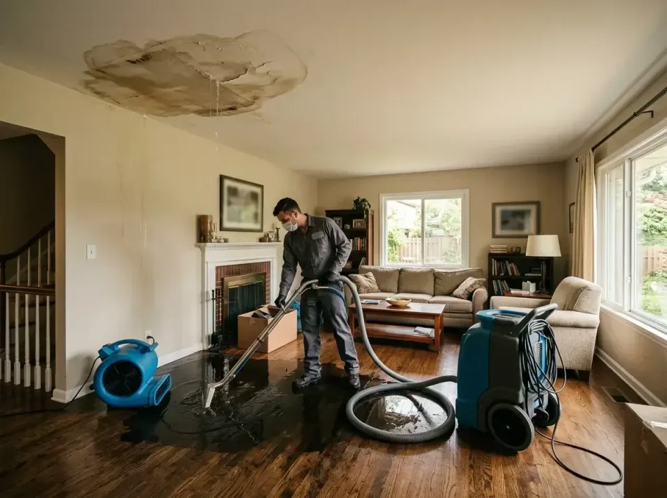 attic-pipe-burst-ceiling-drip-008 — frequently asked questions, Water Damage Restoration & Carpet Care in Brookville, IN